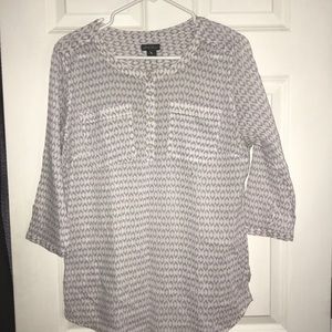 Eddie Bauer blouse.  Like new.  3/4 sleeve.